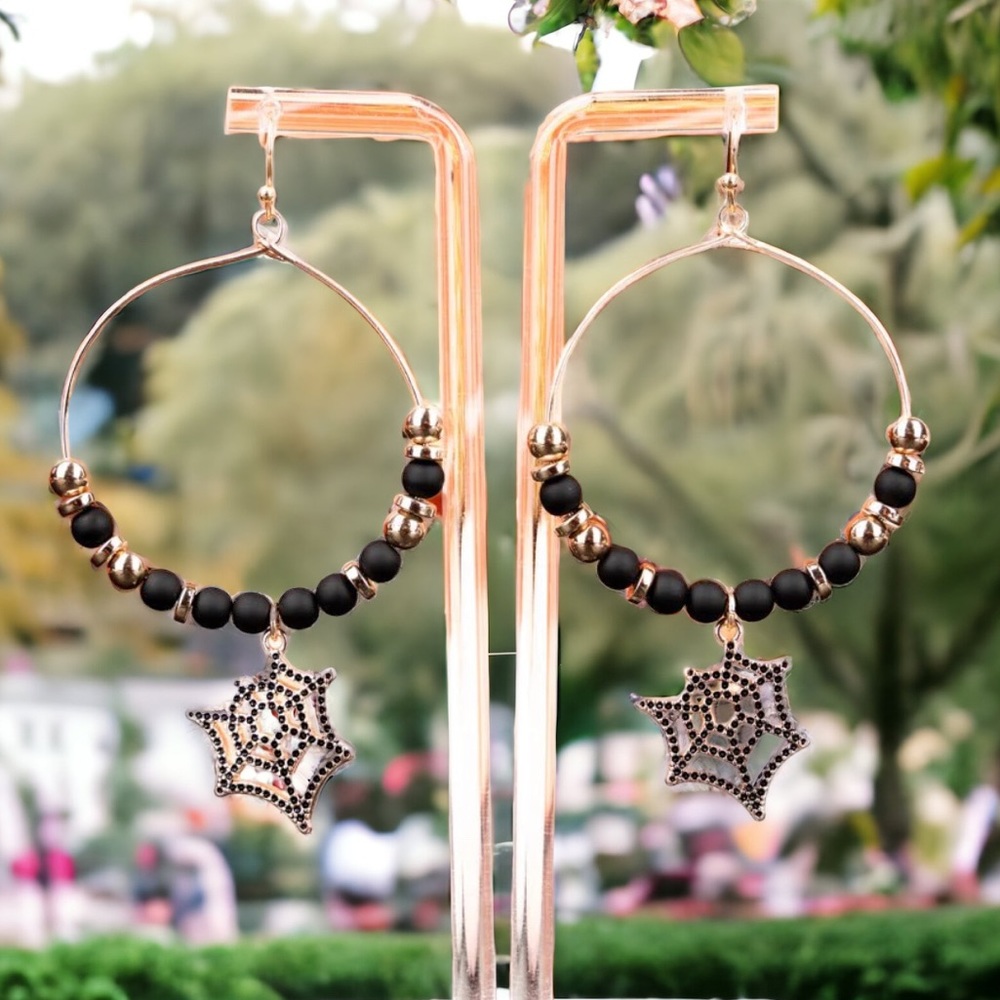 NWT Spiderweb Earrings